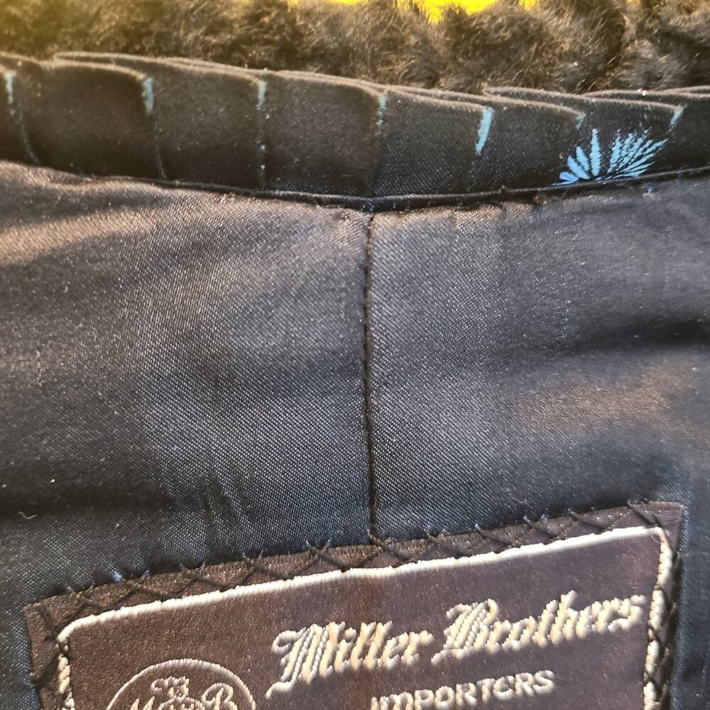 Miller Brothers Baltimore Vintage Fur Collar Coat - Stunning - Picture 10 of 12
